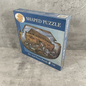 Vintage Noahs Ark Bits And Pieces Puzzle 750 Shaped Pieces 18”‎ x 27” UNOPENED